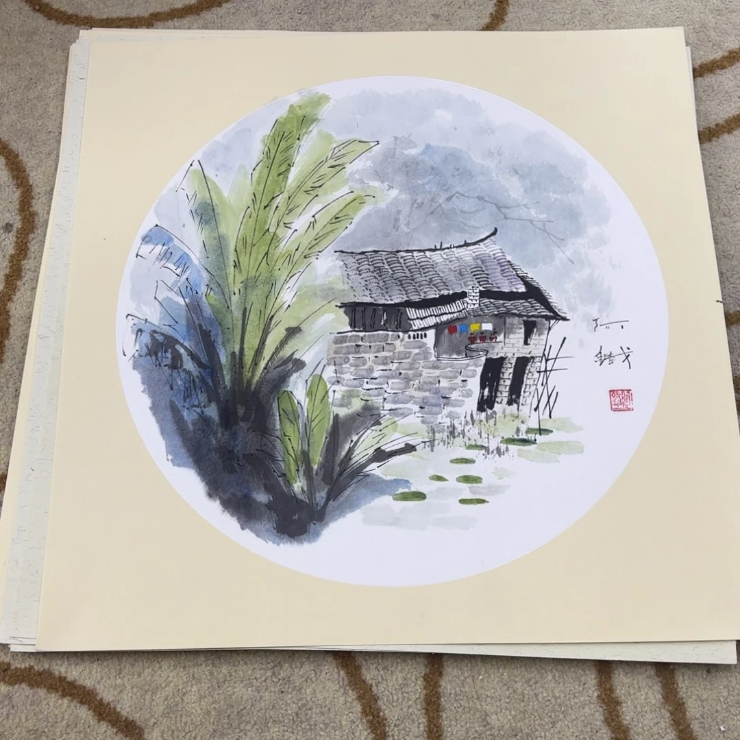 国画国画赵铁老师作品刘