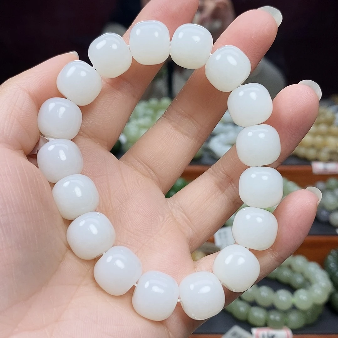 和田玉手链未镶嵌