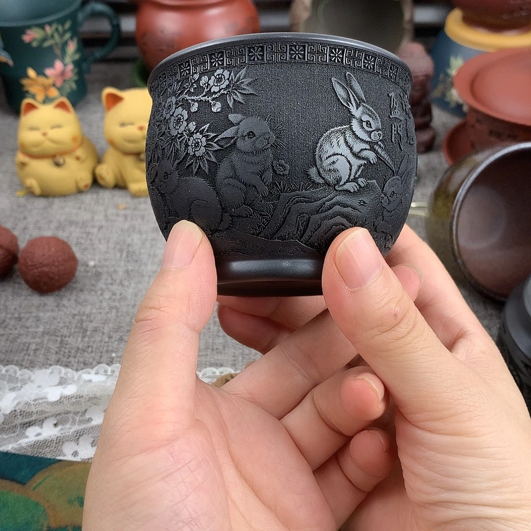 茶杯紫砂高端主人杯