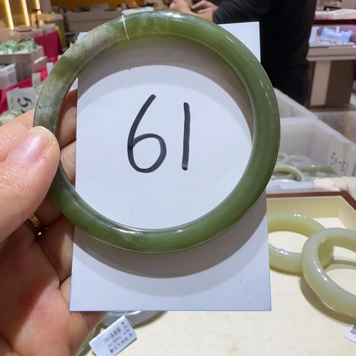 和田玉未镶嵌手镯632