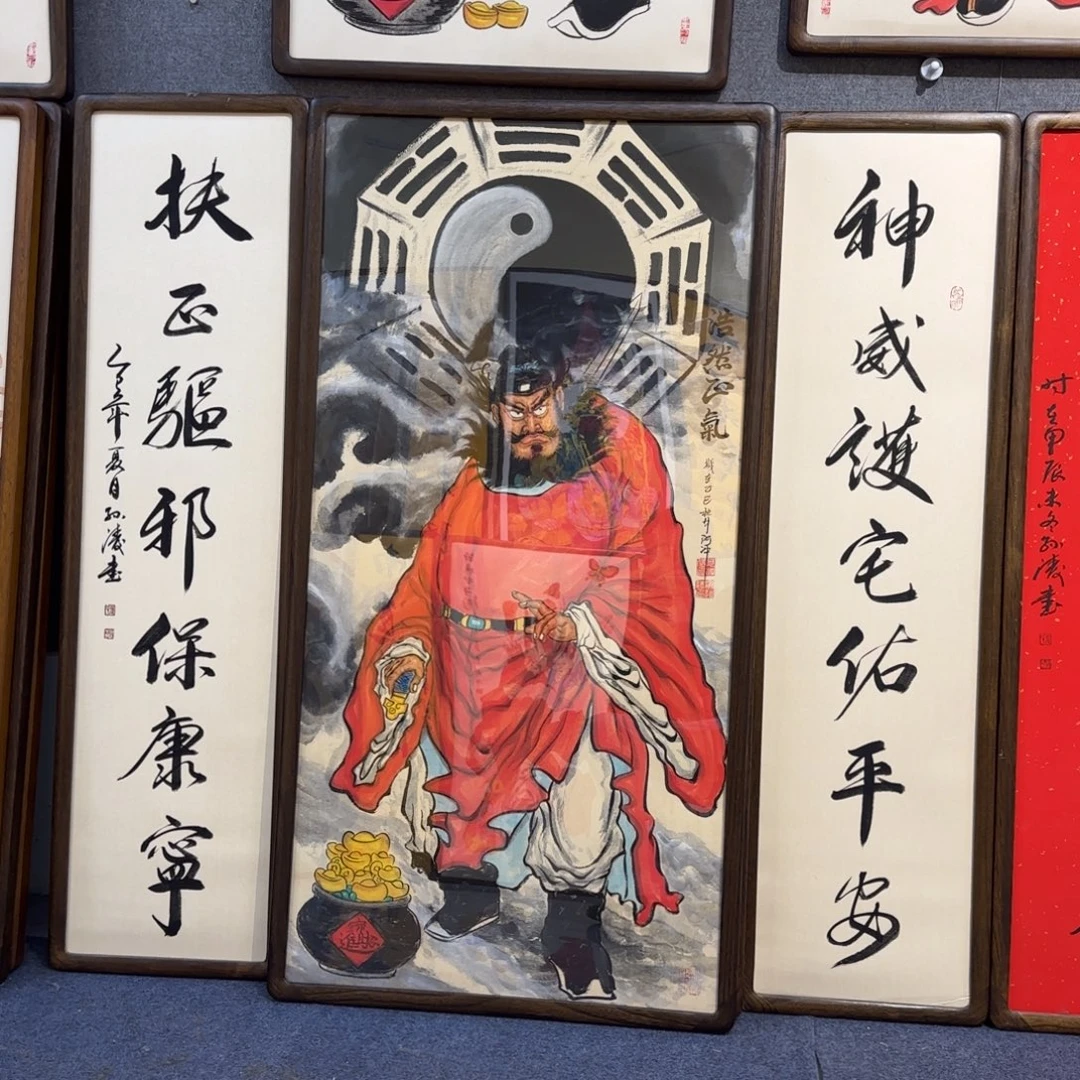 茹***果国画阿冲钟馗画精品