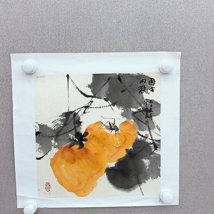 国画李陈良老师去伪存真原作