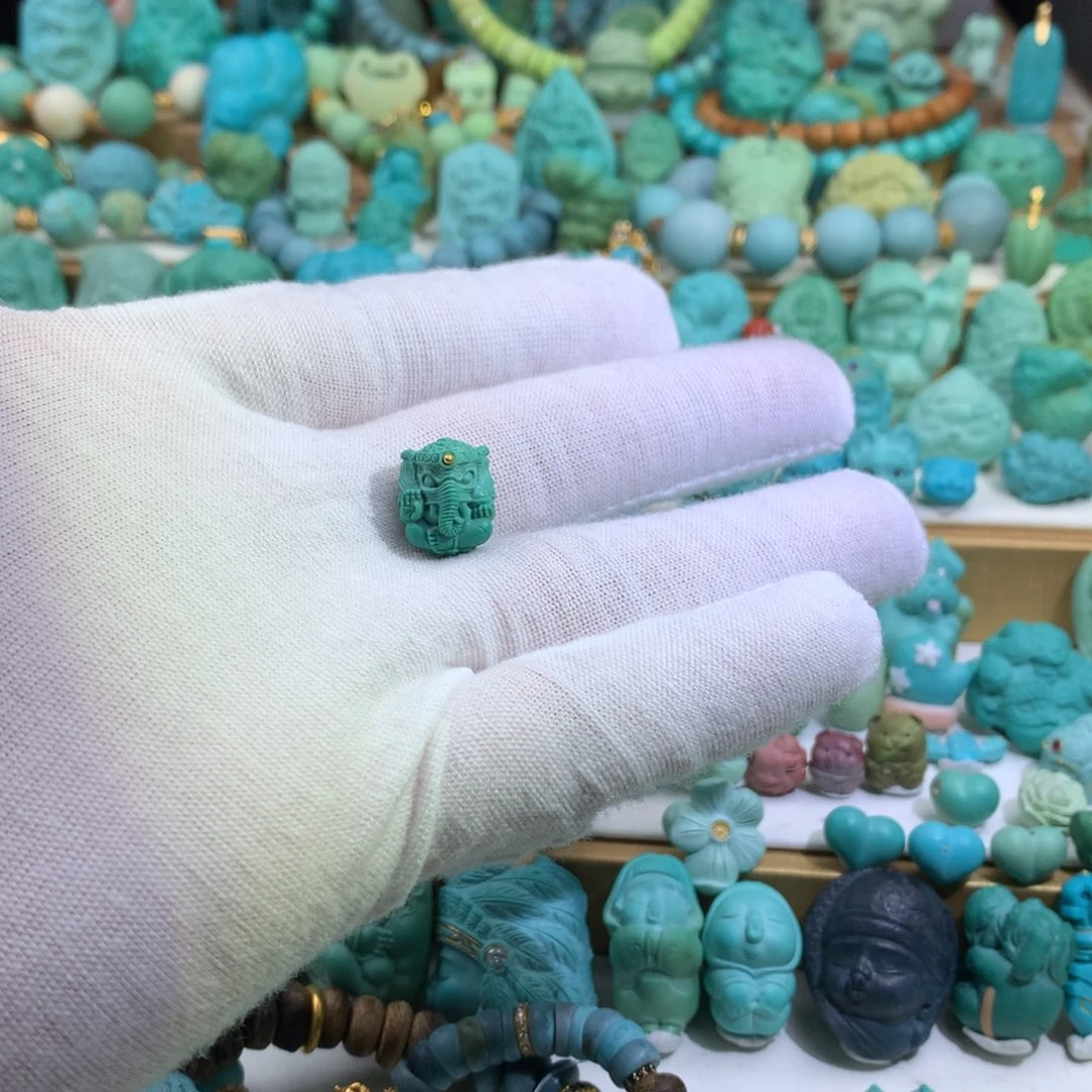 绿松石未镶嵌手链