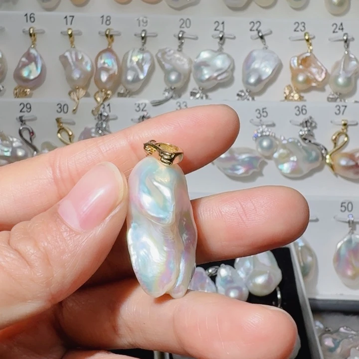 淡水珍珠未镶嵌颈饰