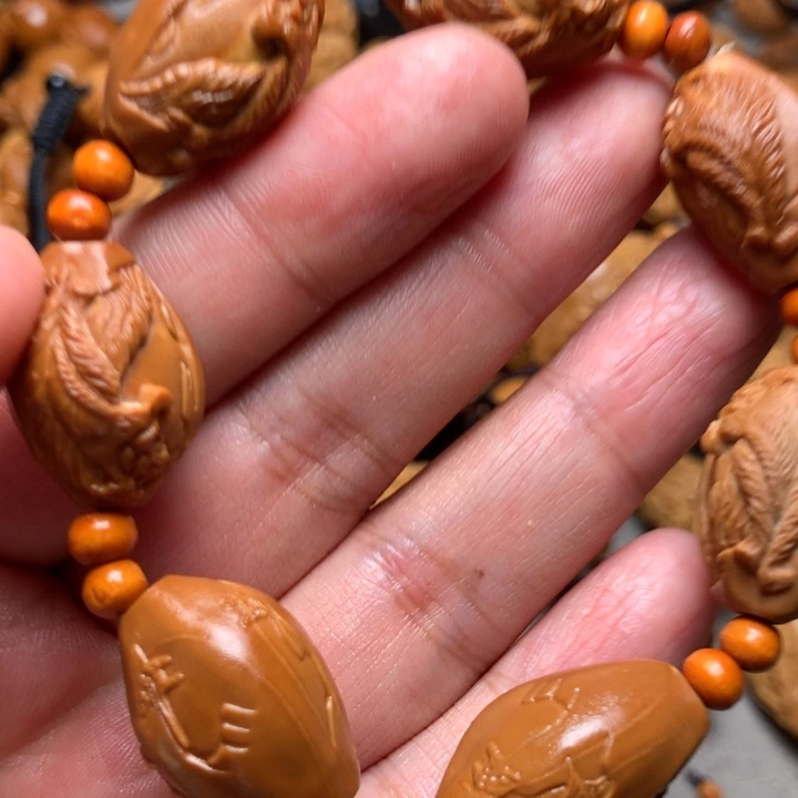 橄榄核手串/手链头一次