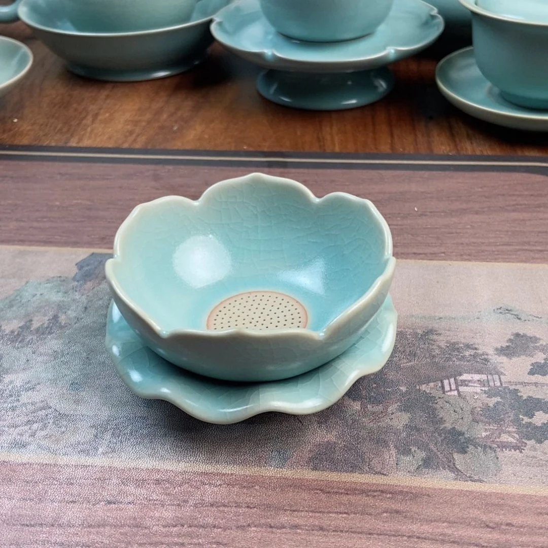 摆件原产地原矿汝瓷～茶器