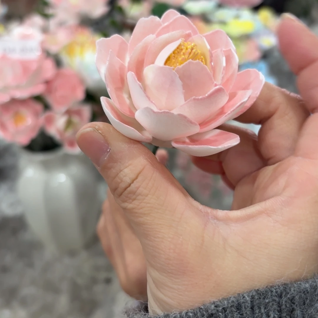 陶瓷花拍满20元发货退款拉黑