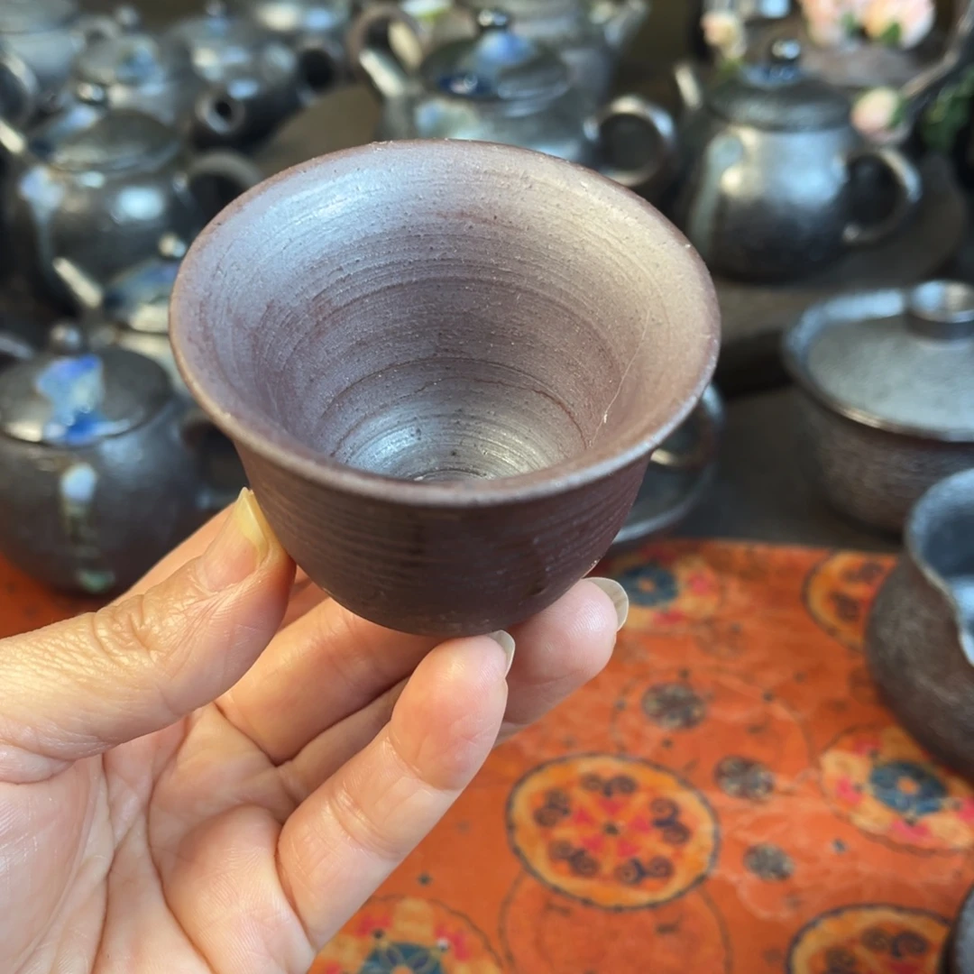 柴烧茶器主人杯杯