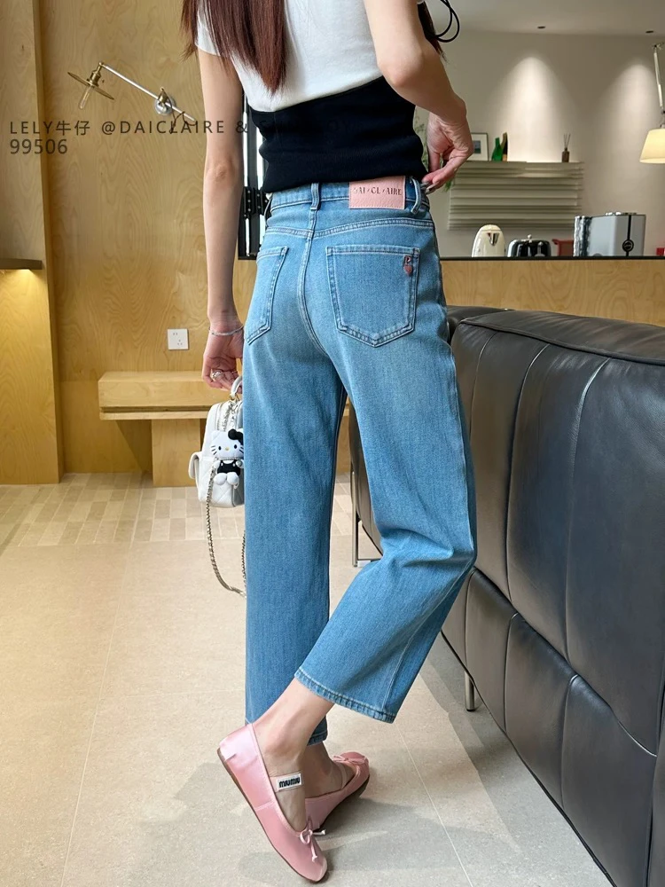 1.夏款镇店之宝！梨形显瘦代表！超级显腿直！经典新法棍九分直筒