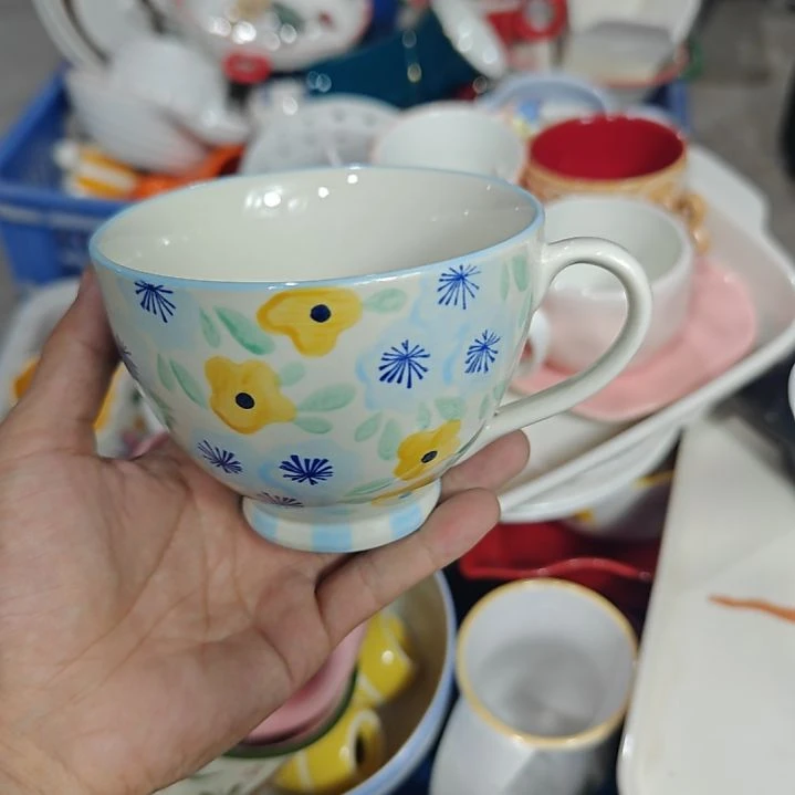 瓷片陶瓷杯碗盘微瑕介意慎拍