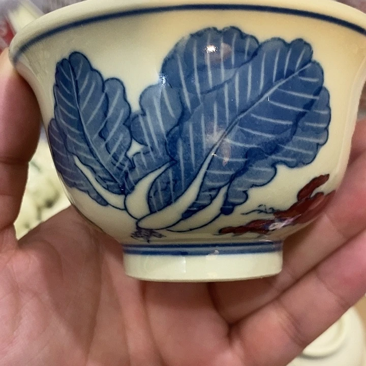 摆件景德镇陶瓷主人杯12345