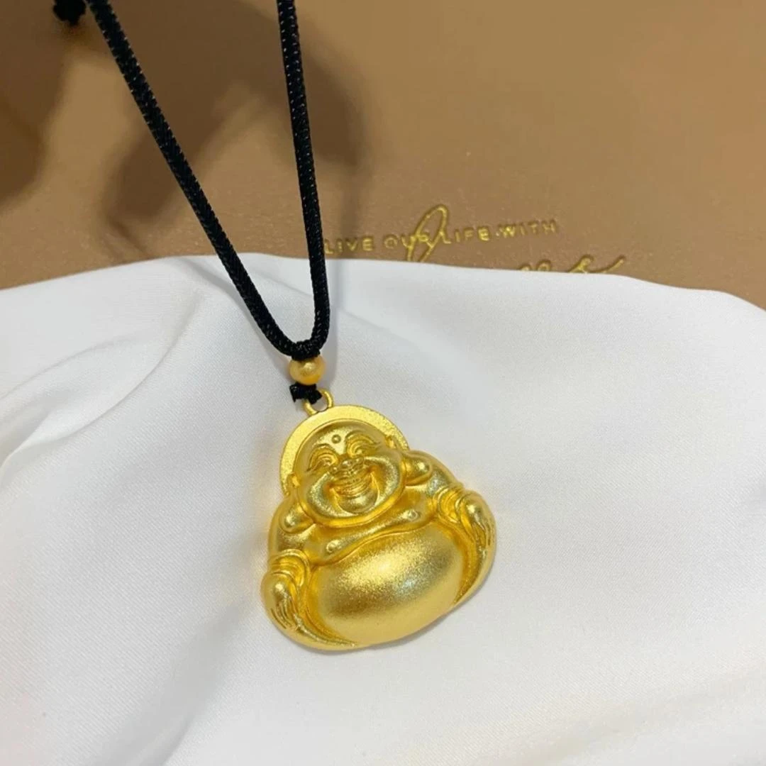 水贝饰品【笑面佛吊坠】时尚气质经典百搭精美