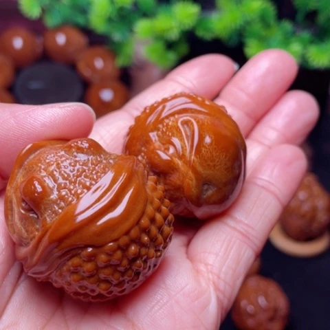 【闪购商品】手串/手链橄榄核M****n35左右大嘴娃手球