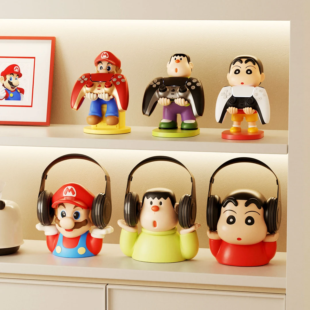 马里奥创意头戴式耳机支架耳机架托AirPods Pro Max收纳架子switc