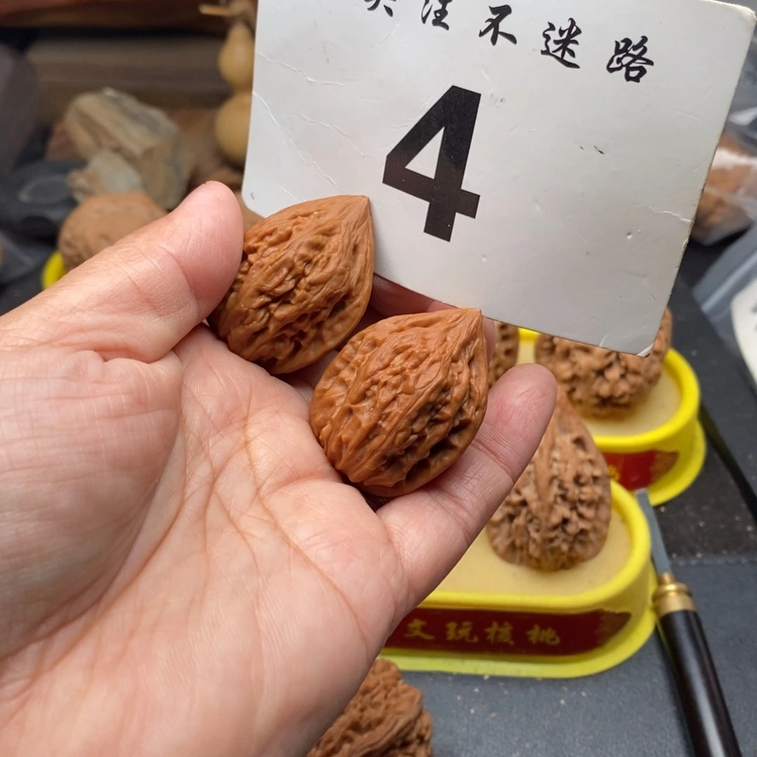 把件文玩核桃29瓷瓶鸭嘴