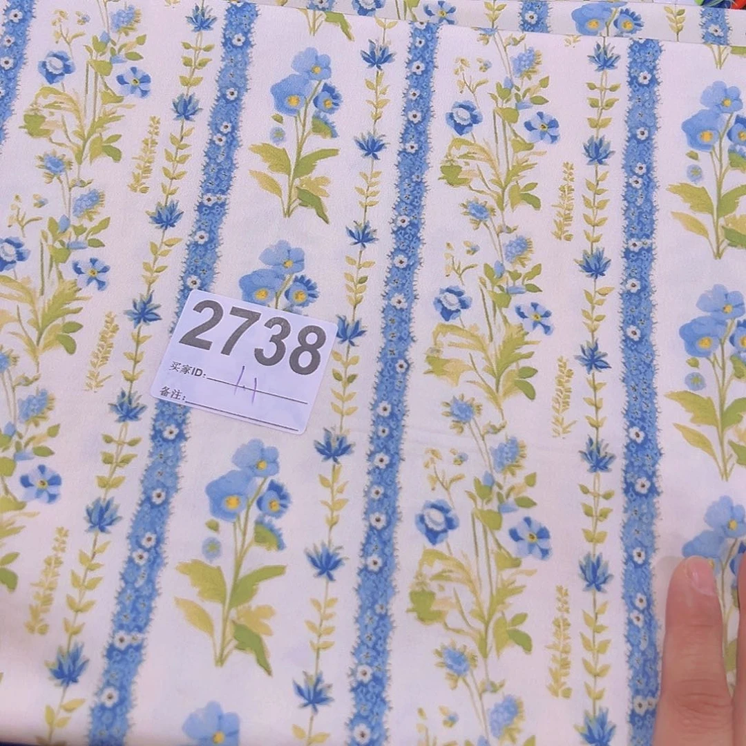 1.1米价纯棉50支加密斜纹1.5米宽果子布艺小块