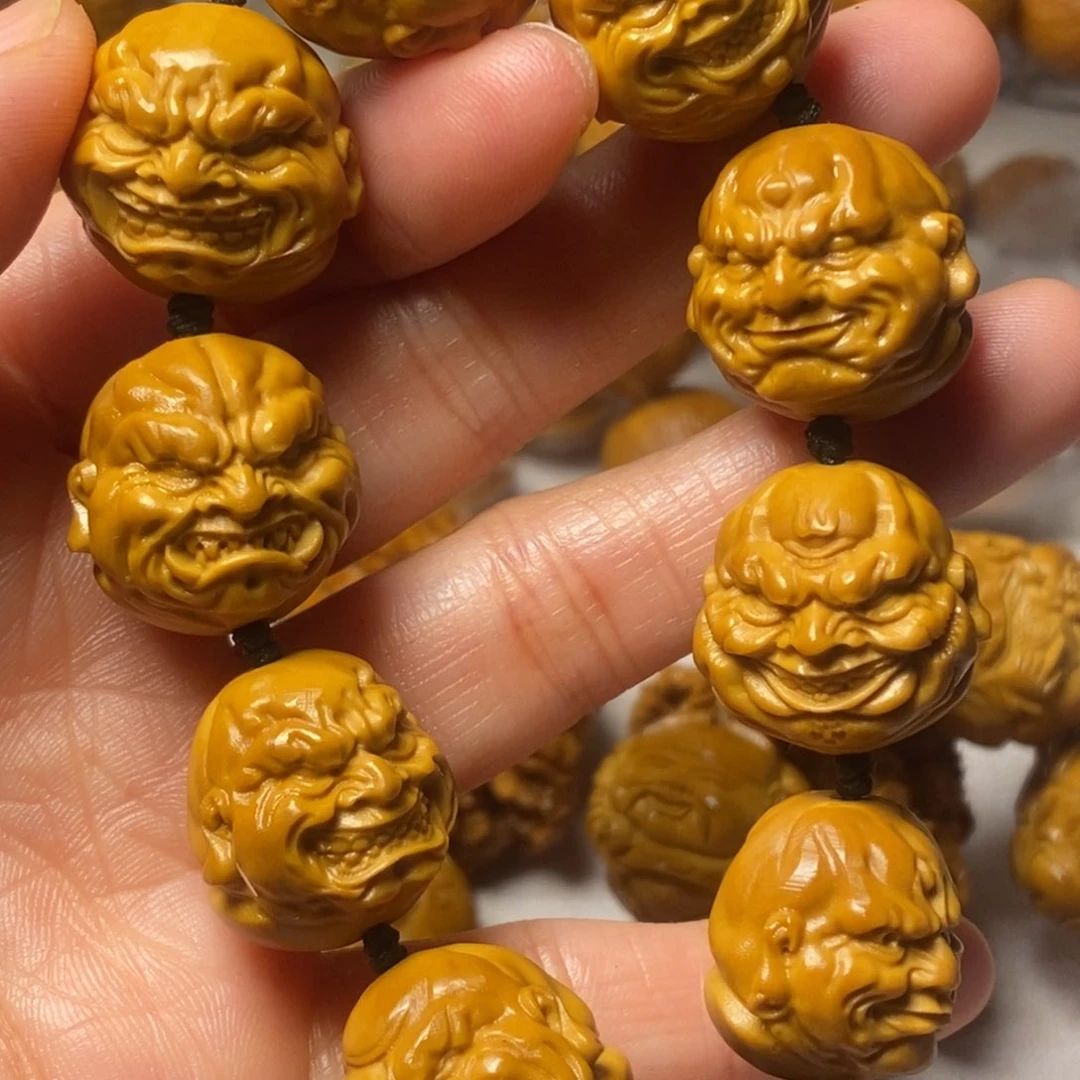 橄榄核手串/手链伪**?恶僧手串