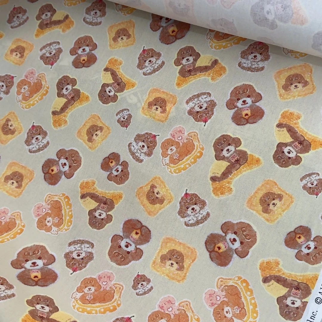 一米价纯棉平布1.1米宽果子布艺37