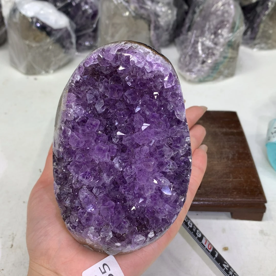 紫晶摆件未镶嵌水晶