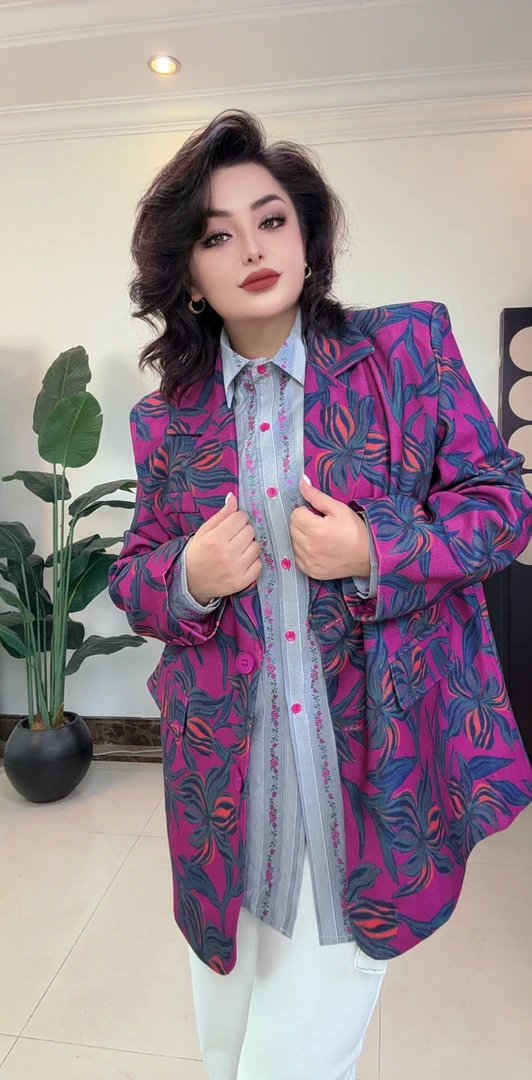 秋季新款韩版宽松西装外套