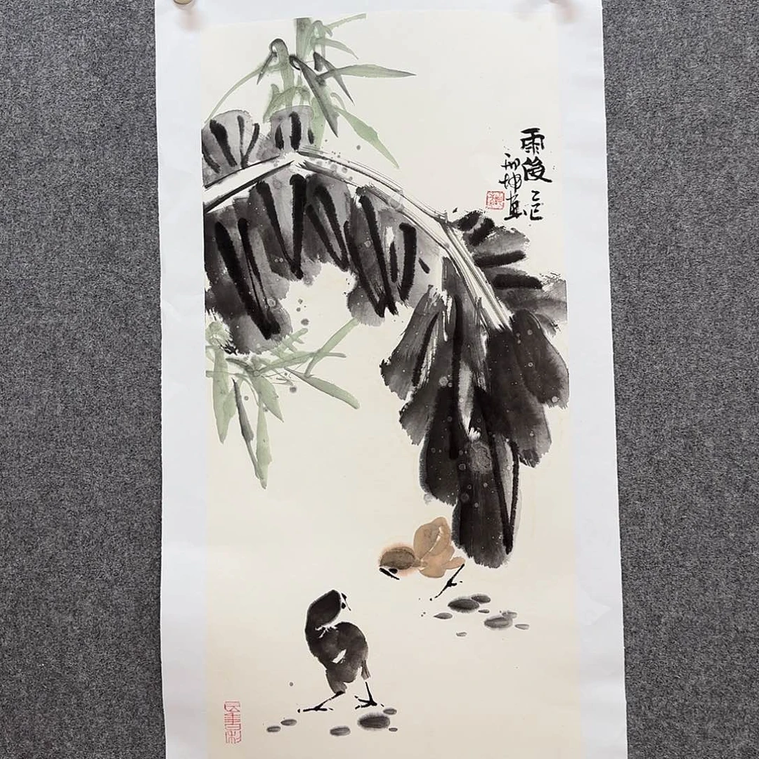 国画zz邢坤老师手绘作品