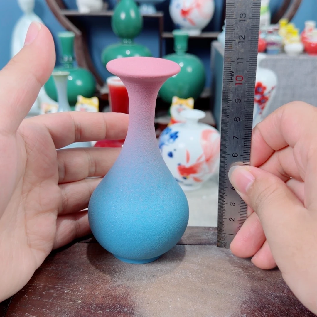 陶瓷手工小花器摆件