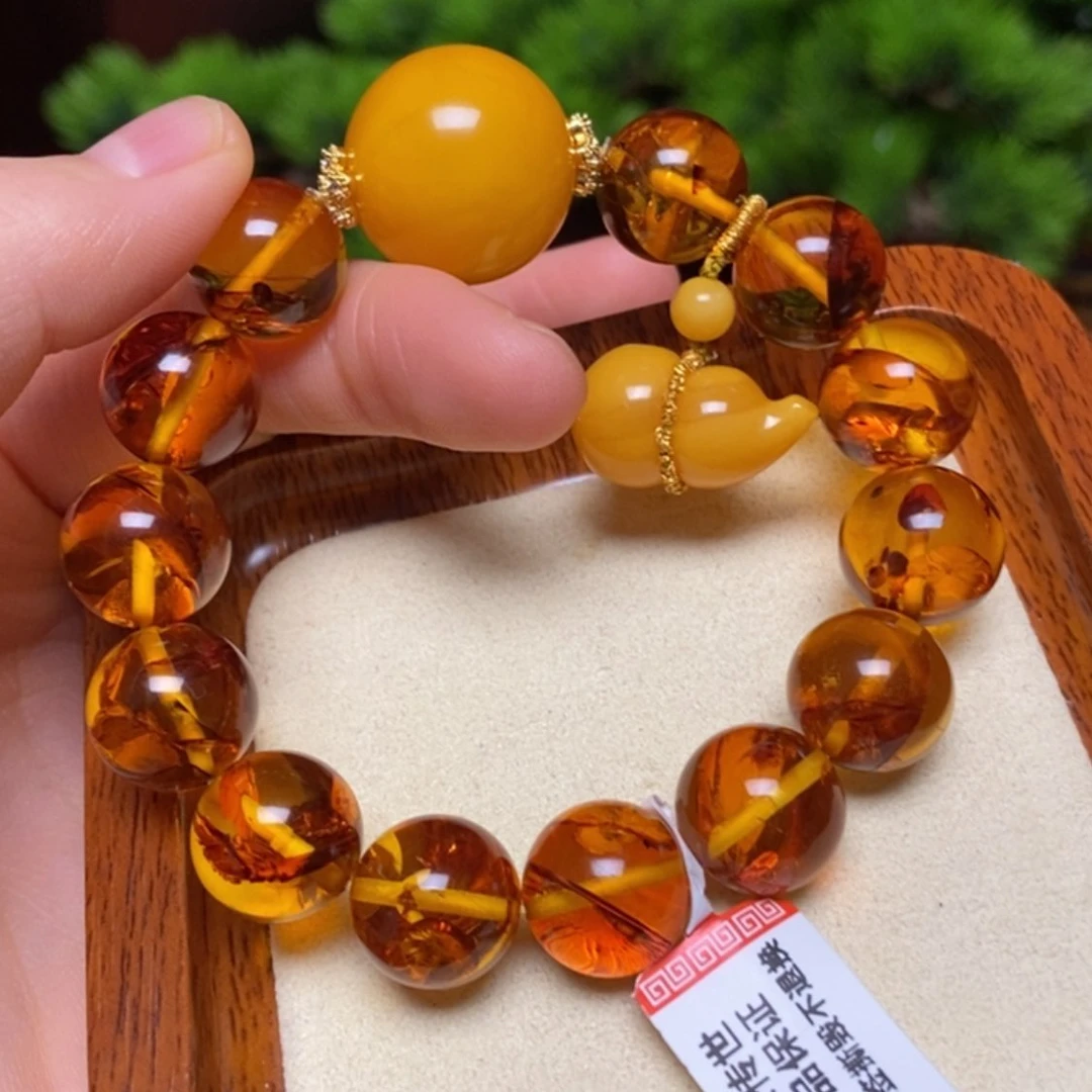 【闪购商品】手链蜜蜡未镶嵌手串