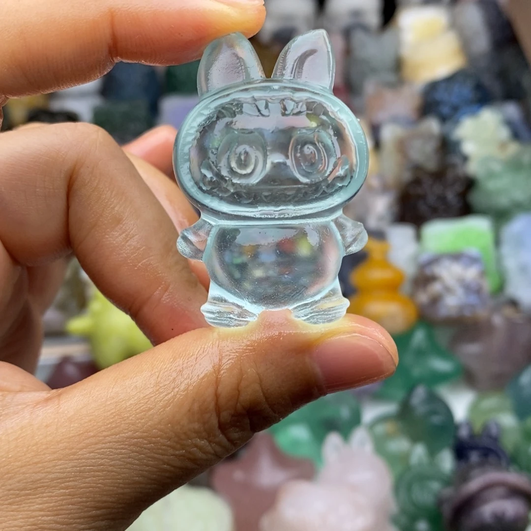 石材手把件 摆件 挂件10