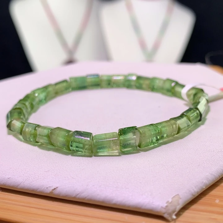 双色碧玺手链未镶嵌