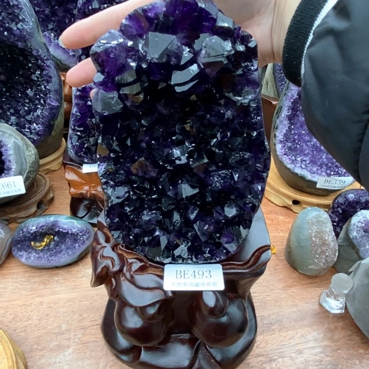 紫晶大型摆件（非配饰）未镶嵌