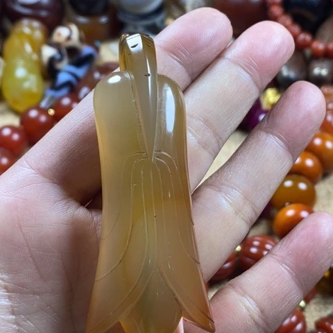 玛瑙/玉髓挂件未镶嵌