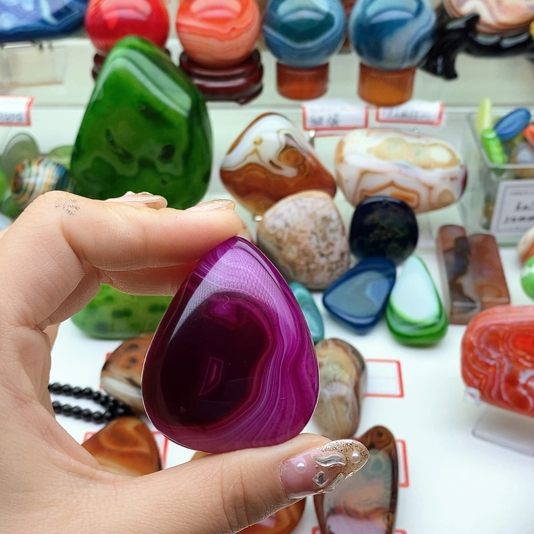 玛瑙/玉髓未镶嵌颈饰