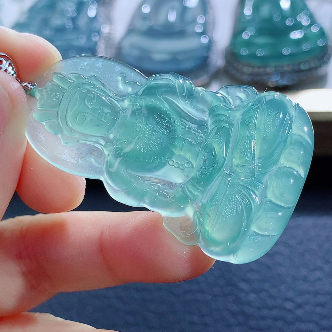 未镶嵌挂件翡翠翡翠