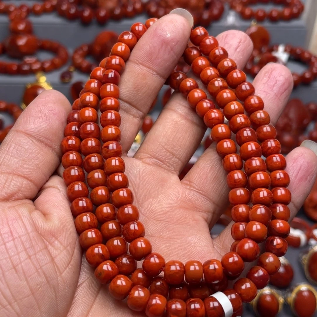 南红玛瑙未镶嵌珠宝奇石多圈7