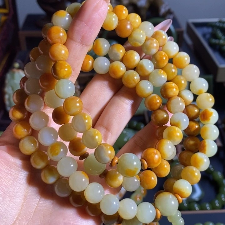 和田玉未镶嵌套链华*