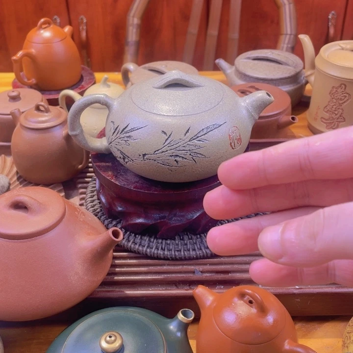 紫砂公道杯处理一把