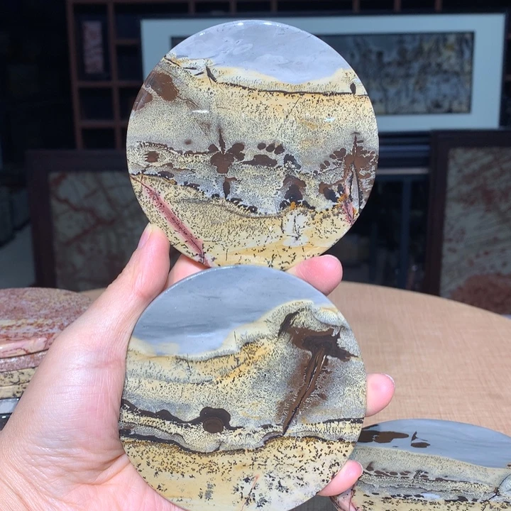 广西国画石摆件，观赏收藏