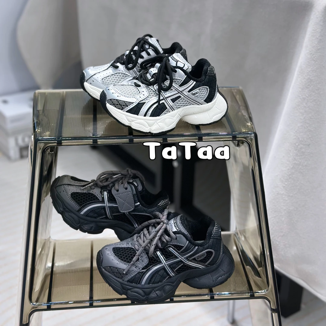 男童秋季老爹鞋网面透气运动鞋中大童跑步鞋秋季童鞋新款