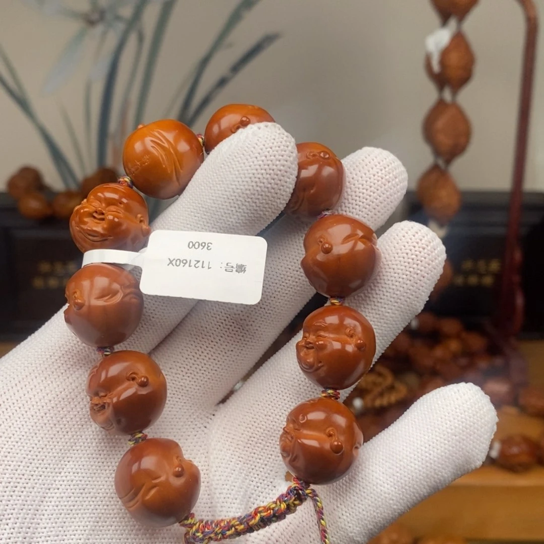 手串橄榄核许静健老师人生百态1.8×1.8