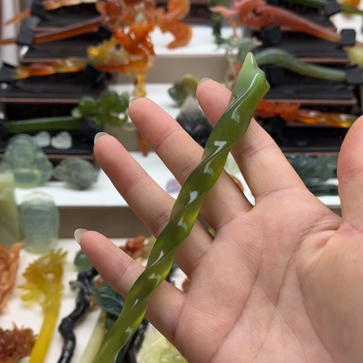 蛇纹石玉未镶嵌岫玉手链