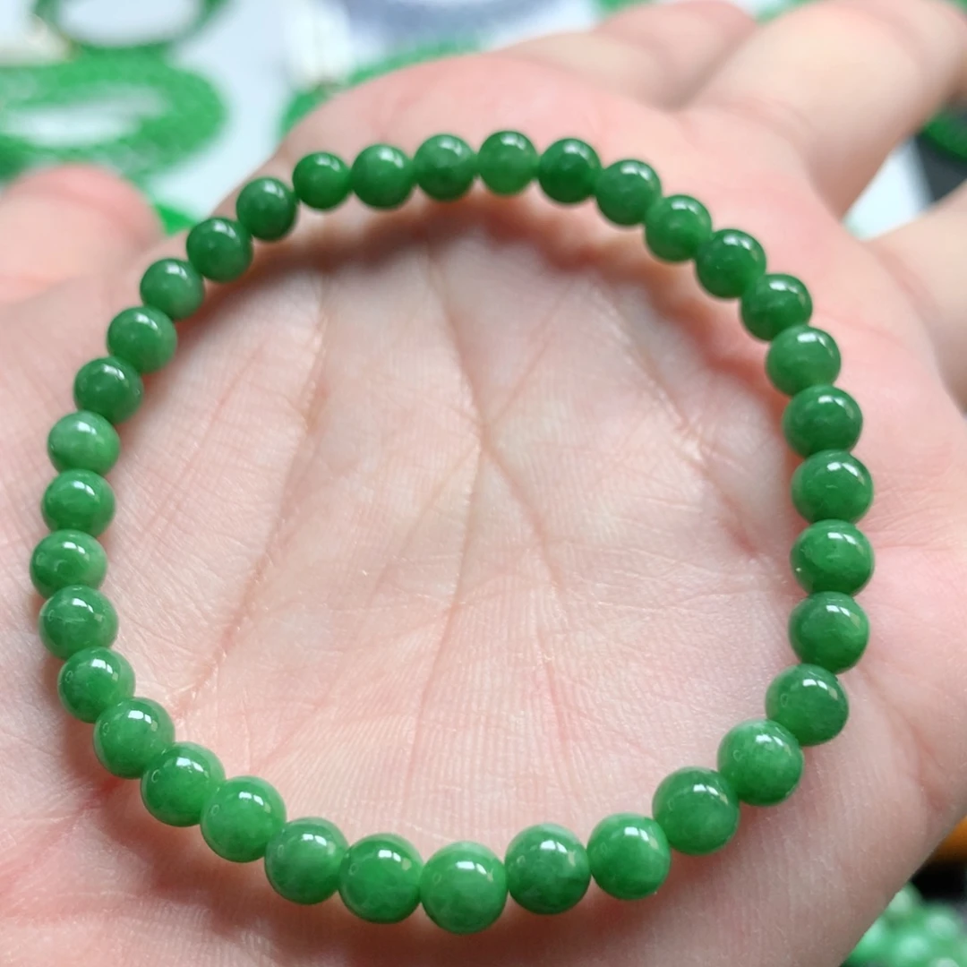 翡翠未镶嵌手链翡翠