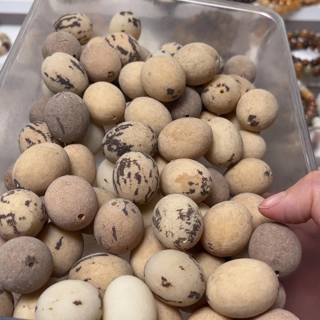 白玉菩提吊坠大卡原子12颗