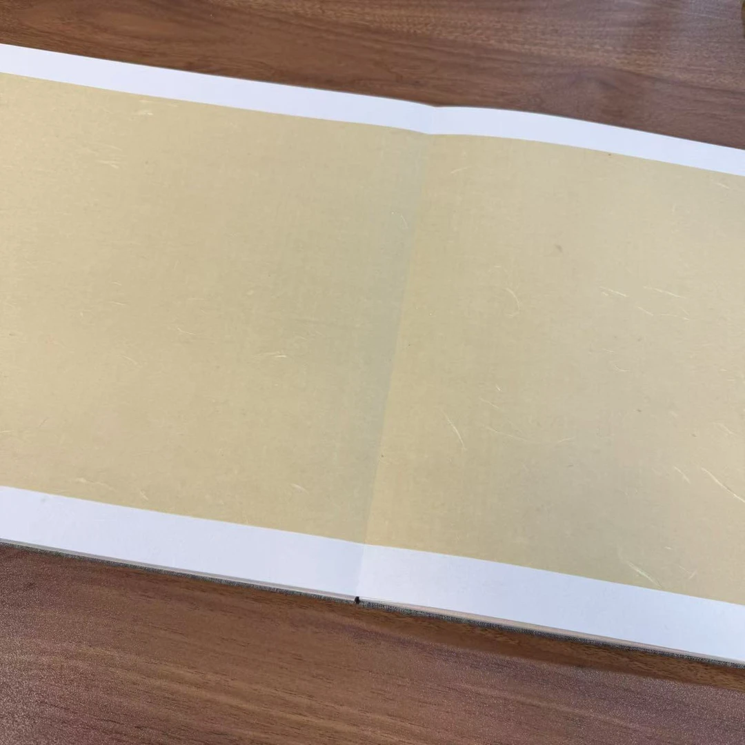 【扇方圆混搭】册页加厚半生免装裱毛笔书法创作空白宣纸册页本