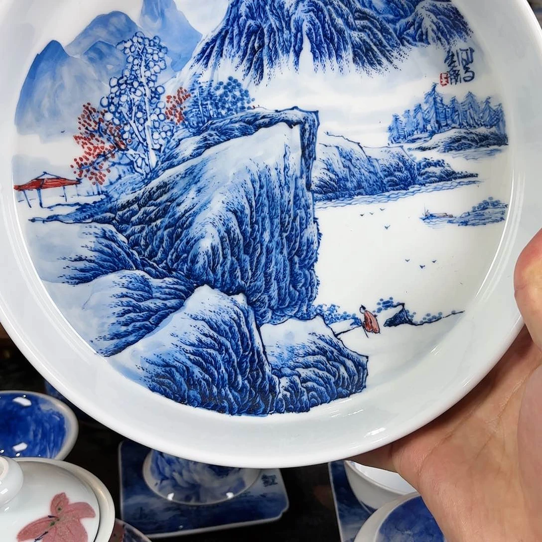 闻*集王庆龙老师手绘陶瓷