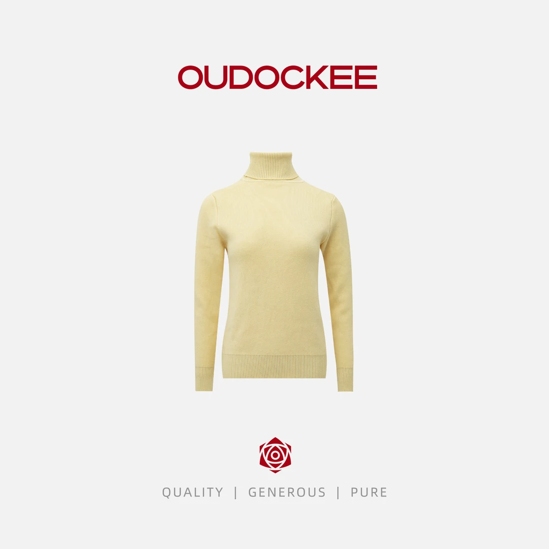 OUDOCKEE 鸥鸥【极寒内搭】高领修身打底衫高级感内搭 MACAB942T