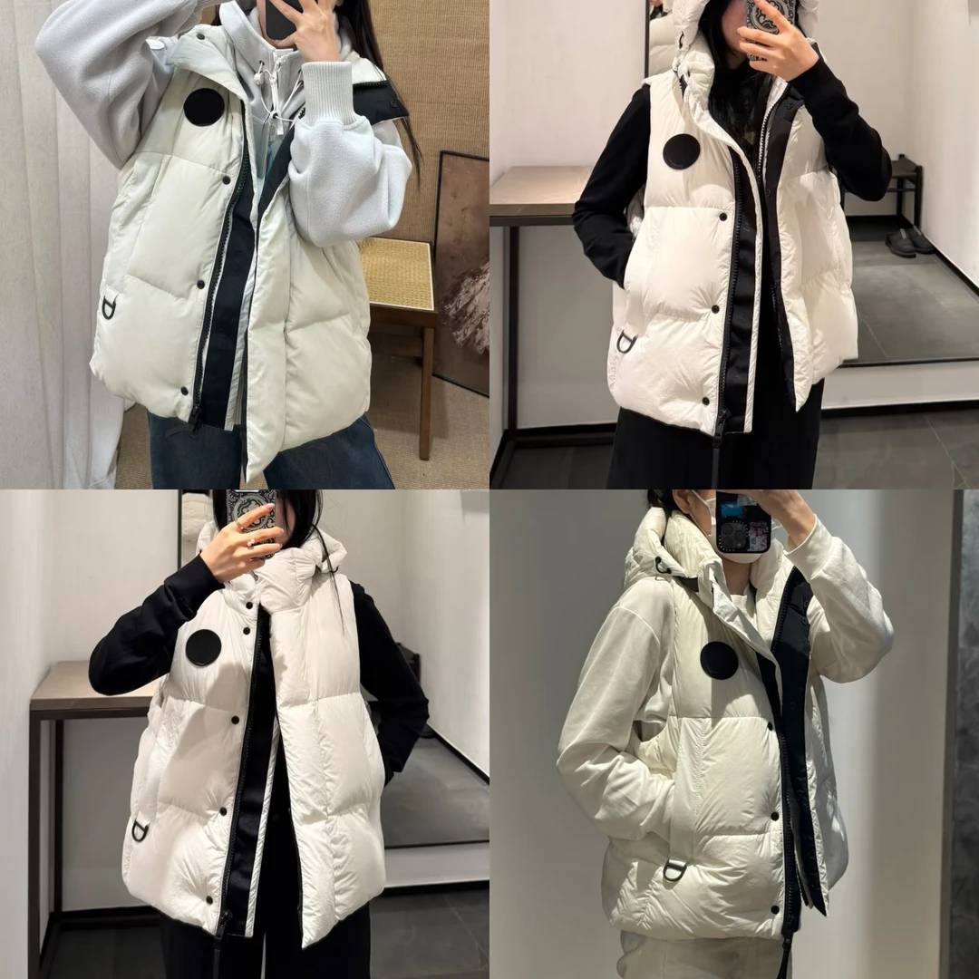 「QX高定」明星男女同款爆款羽绒无袖马甲