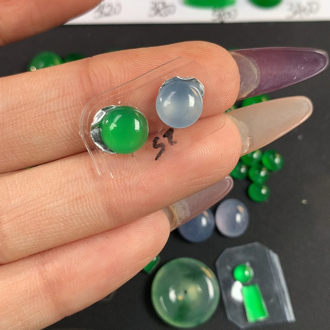 翡翠散珠7.4 3.6翡翠