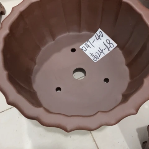 紫砂宜兴紫砂花盆