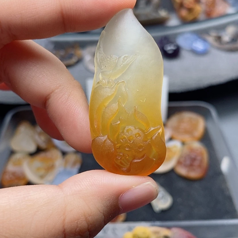 【闪购商品】未镶嵌定制玛瑙吊坠