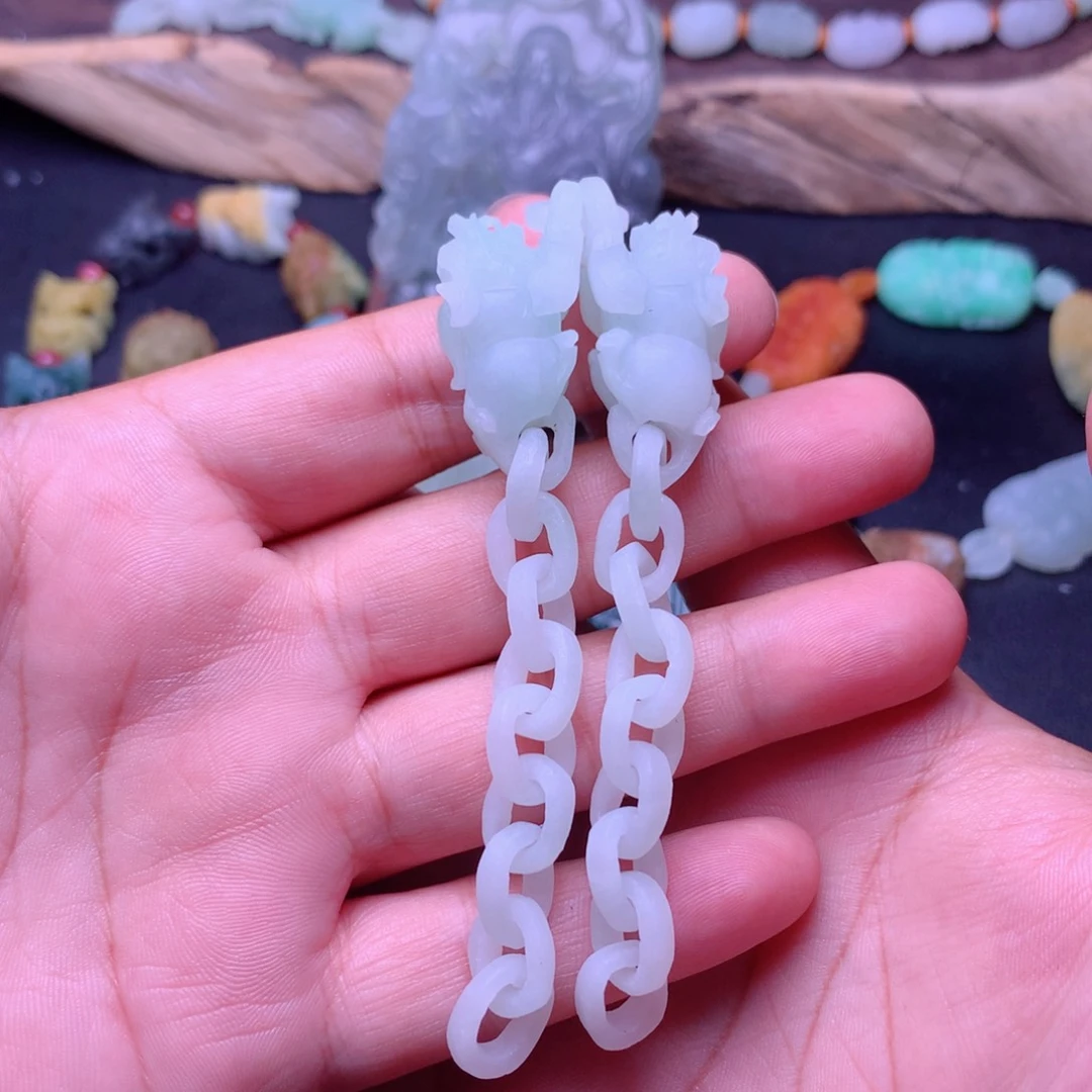 定制翡翠未镶嵌手链